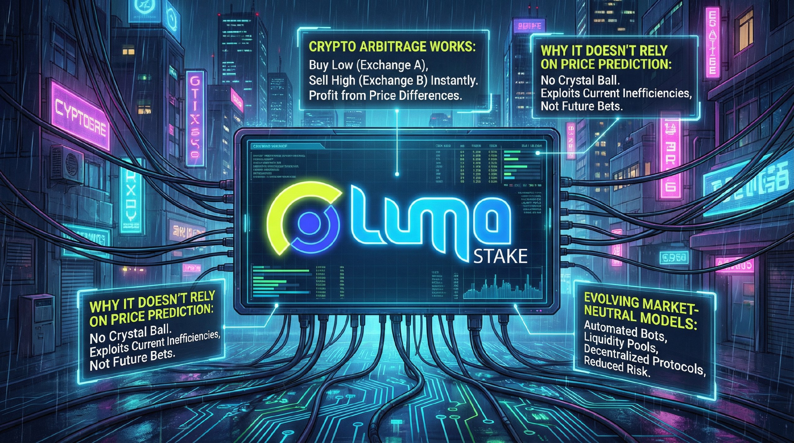 How Arbitrage Generates Returns Without Predicting the Market